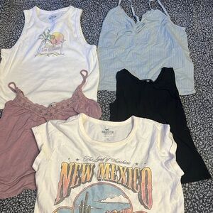 Crop tops and Tank tops
